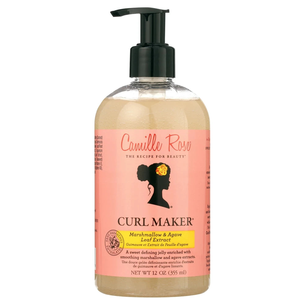 Camille Rose Curl Maker Defining Gel, 12 Oz (Pack of 6)