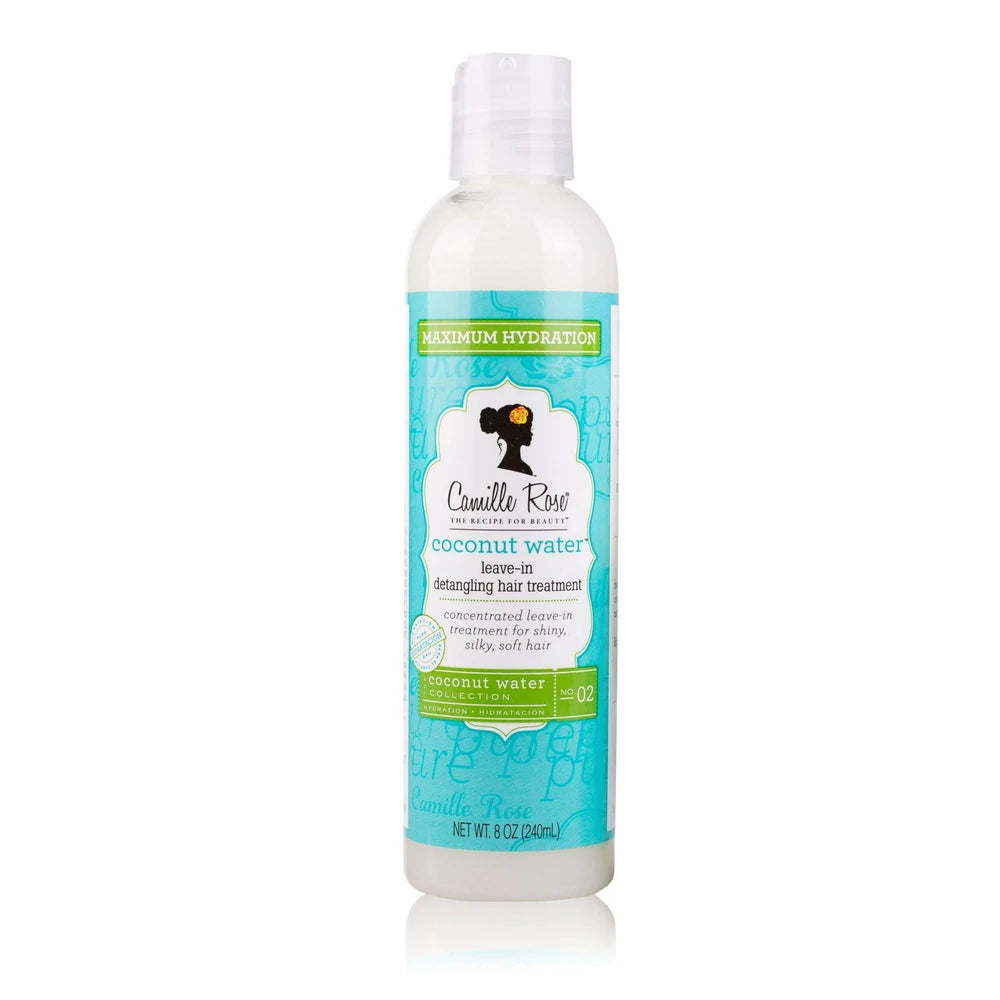 Camille Rose Coconut Water Leave-In Detangling Hair Treatment - 8oz (Pack of 6)