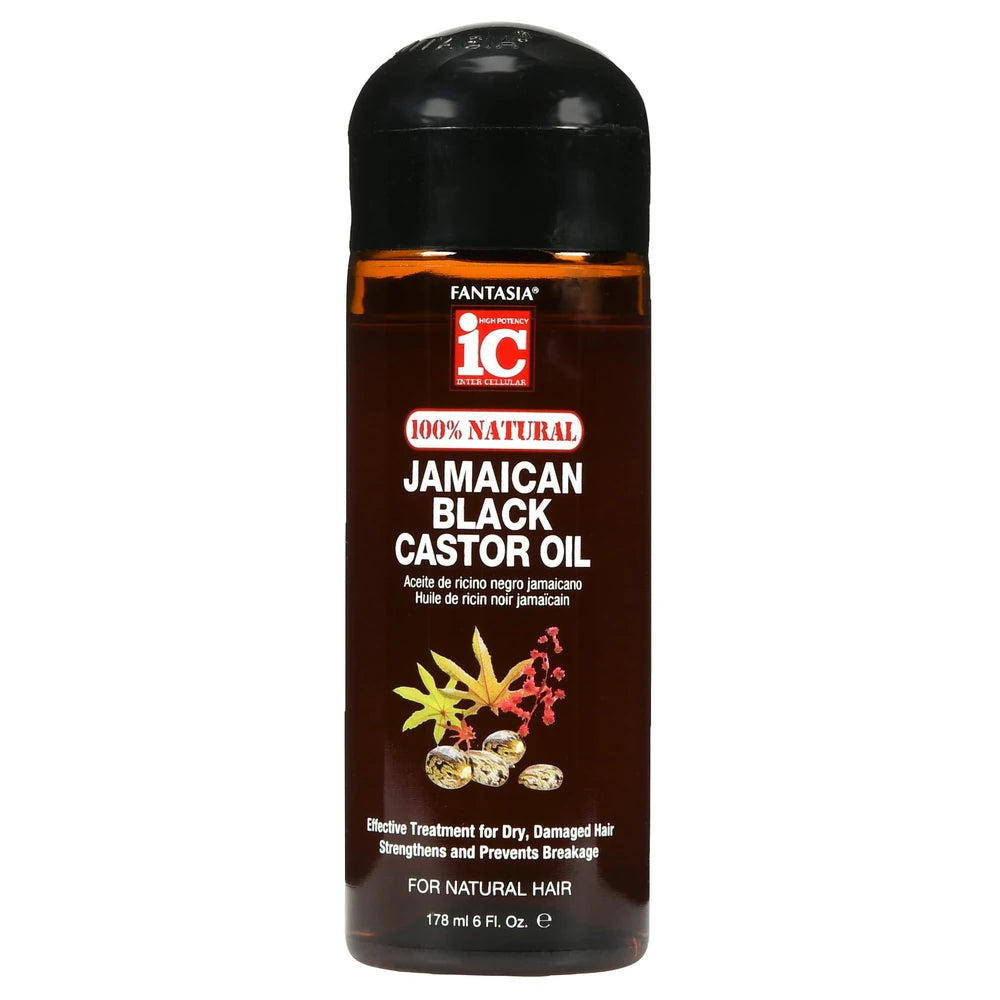 Fantasia Jamaican Black Castor Oil Ounce .6 Oz (Pack of 6)