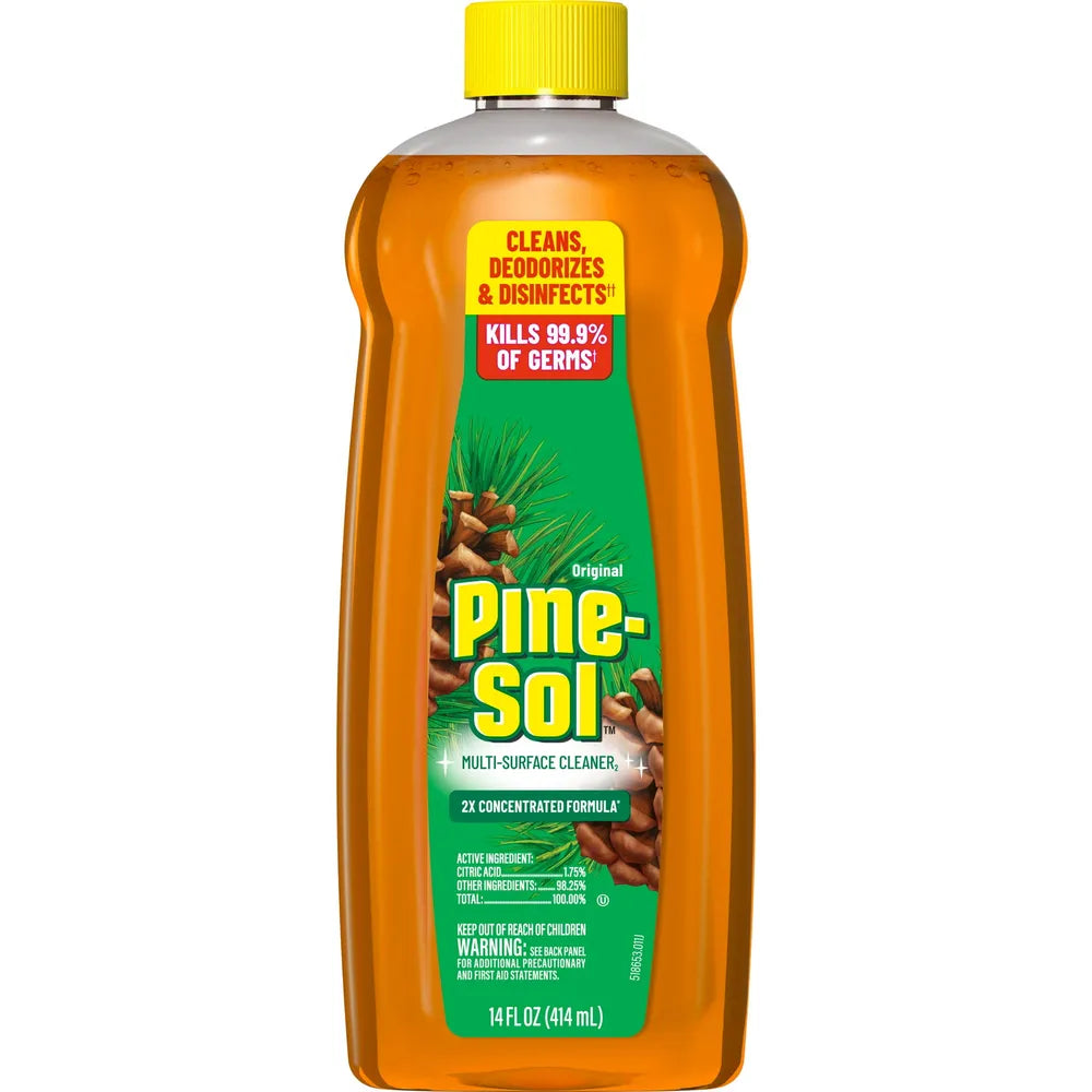 Pine-Sol Pine Scent 2X Concentrated 14Oz (Pack of 12)