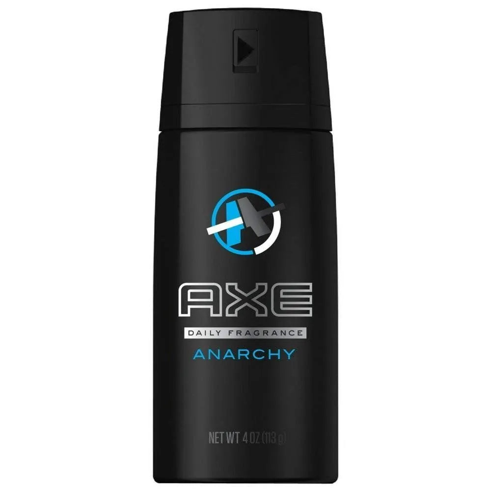 Axe Deodorant Body Spray For Men Anarchy4Oz (Pack of 12)
