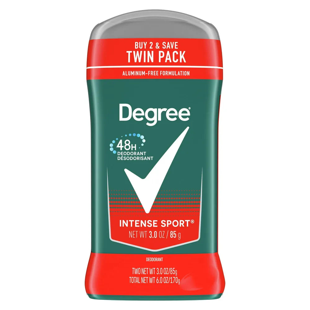 Degree Men Original Deodorant 48-Hour Odor ProteEaion Twin Pack 3Oz (Pack of 6)