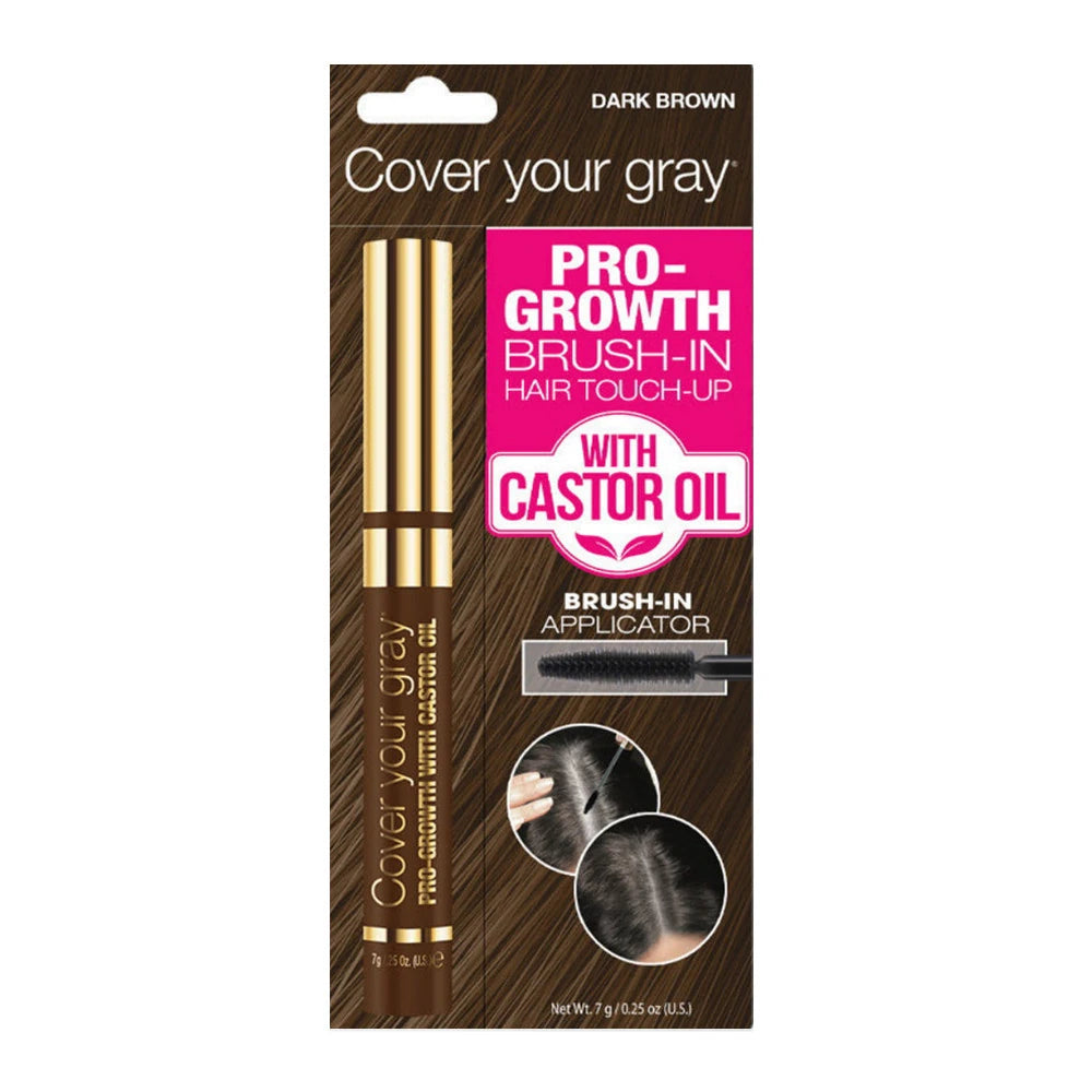 Cover Your Gray Brush-In Wand, Dark Brown, 0.25 oz (Pack of 36)