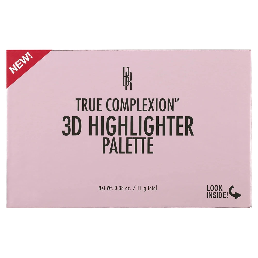 Black Radiance True Complexion 3D Highlighter Palette - 0.38oz (Pack of 48)