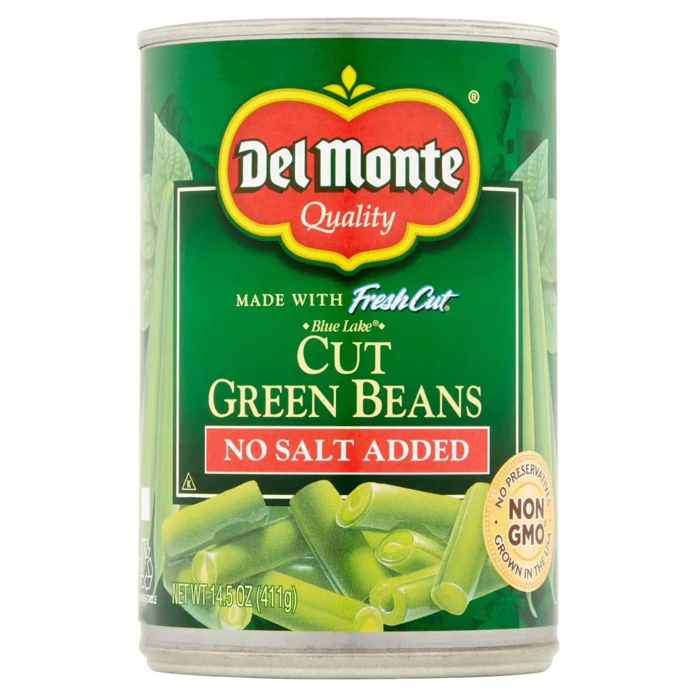 Del Monte Fresh Cut Green Beans 14.5 oz (Pack of 24)