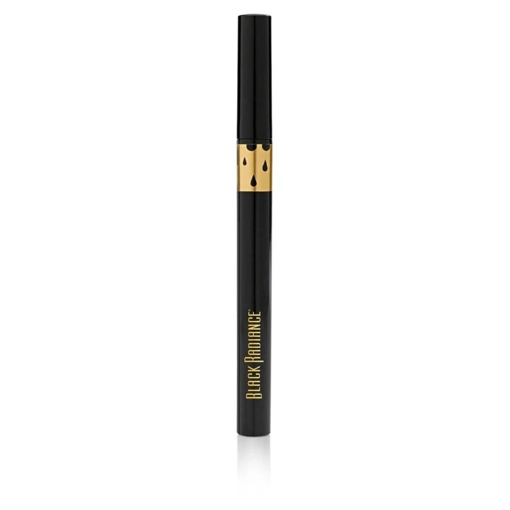 Black Radiance Fine Line Waterproof Liquid Eyeliner Pen Black Velvet - 0.033oz (Pack of 48)