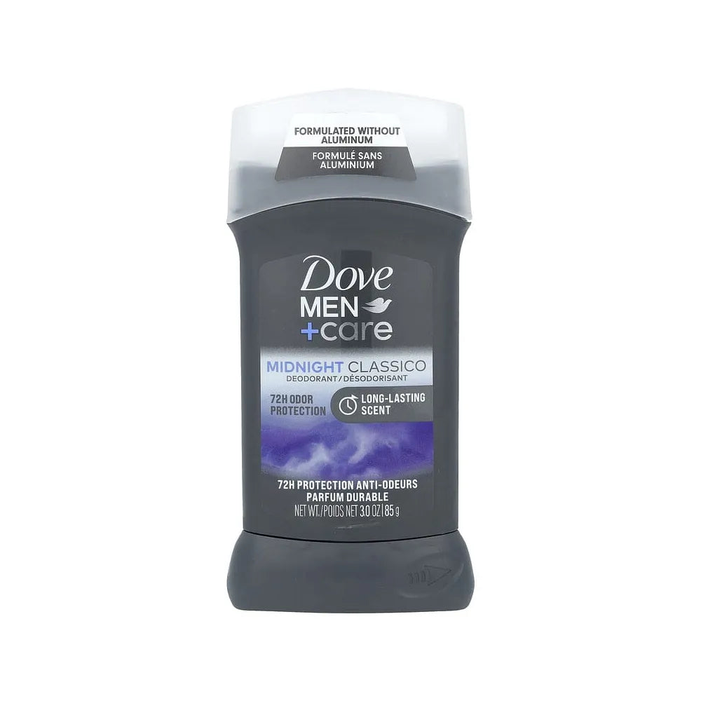 Dove Men+Care Long Lasting Men's Deodorant Stick Midnight Classico 3 oz (Pack of 12)