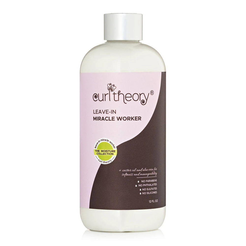Curl Theory Leave-In Miracle Worker - 12 Fl. Oz (Pack of 6)