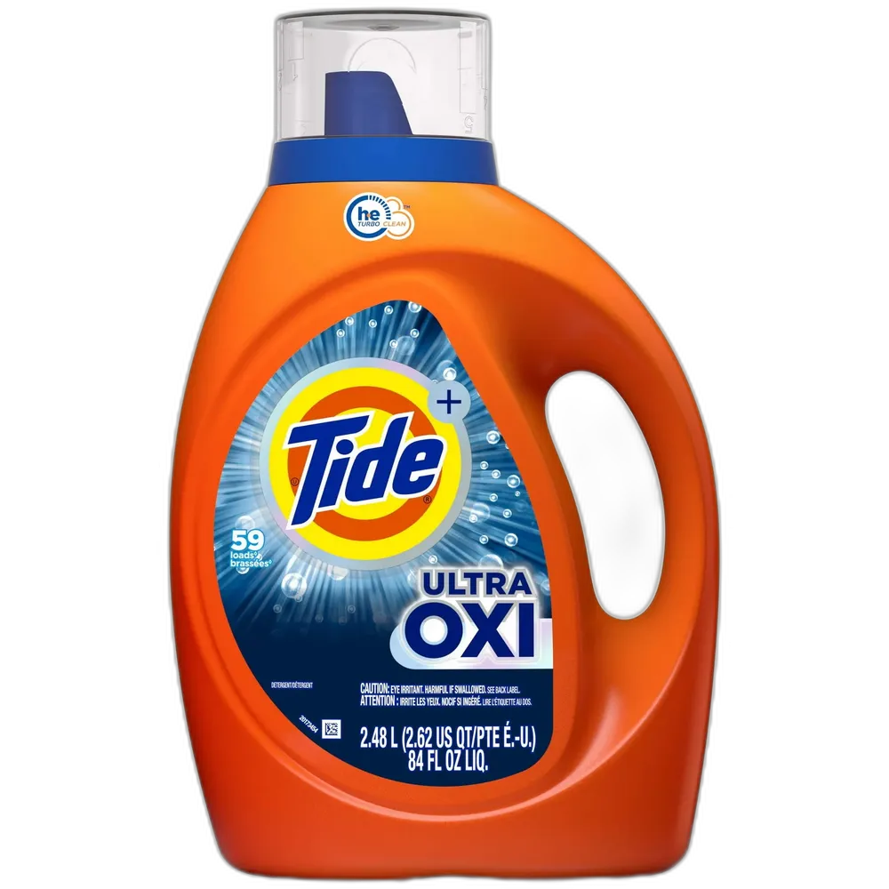 Tide Liquid Detergent OXI with Odor Remover 92oz (Pack of 4)