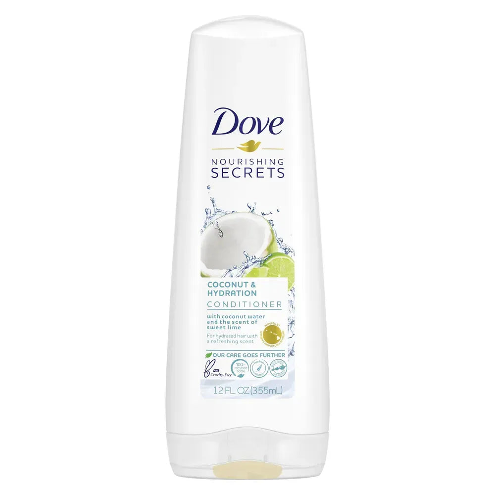Dove Nourishing Rituals Coconut & Hydration Conditioner 12Oz (Pack of 6)