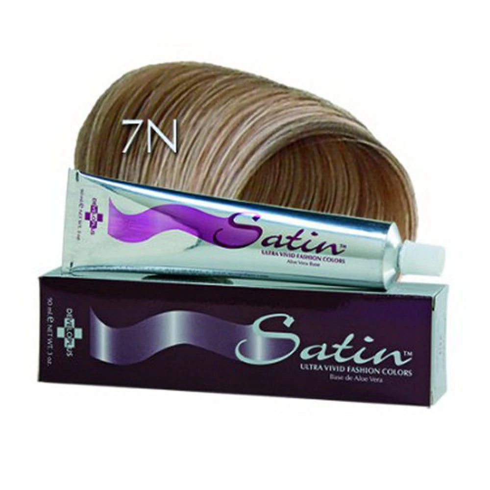 Satin Hair Color #7N - Blonde 3 Oz (Pack of 24)