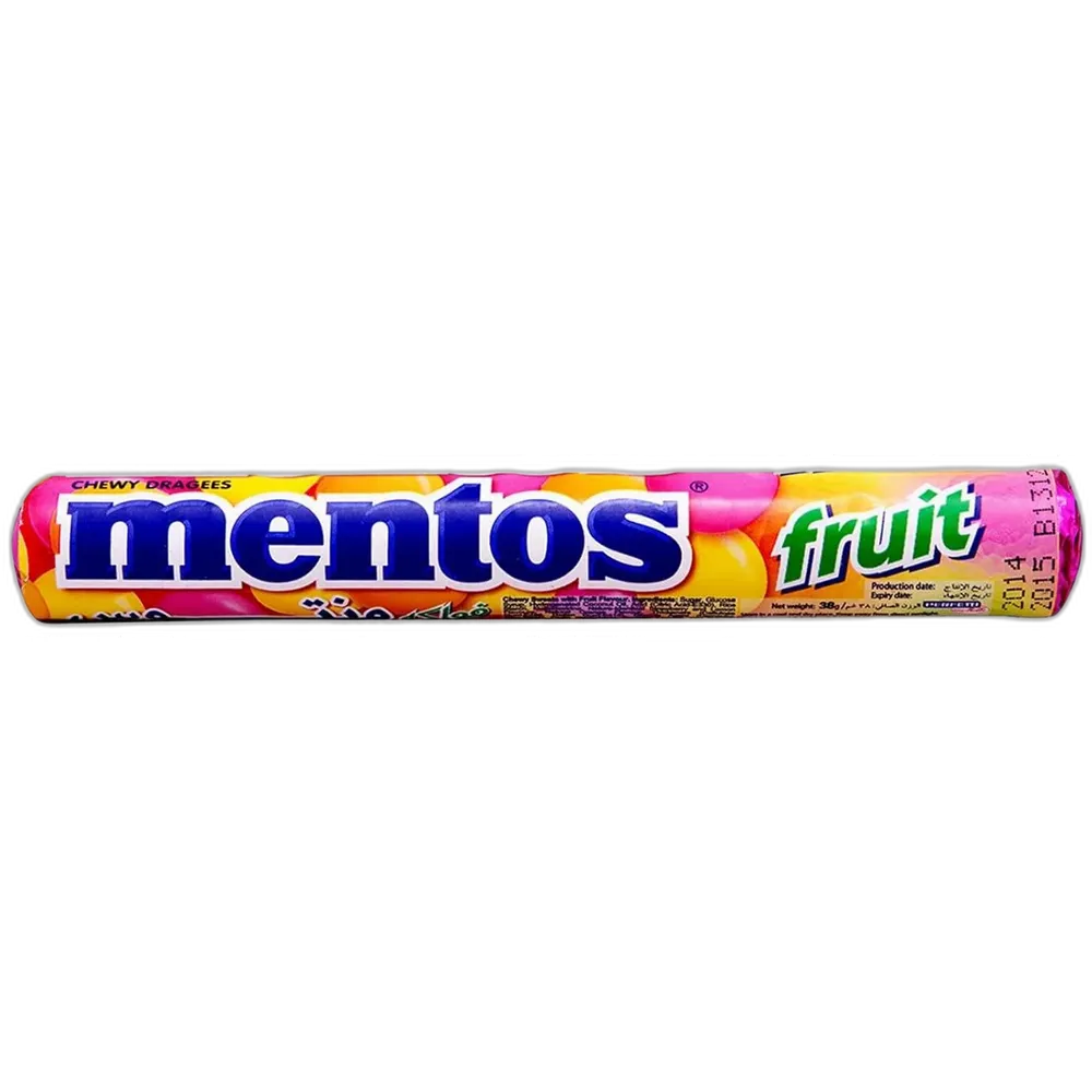 MENTOS MIXED FRUIT 1.32 Oz (Pack of 360)