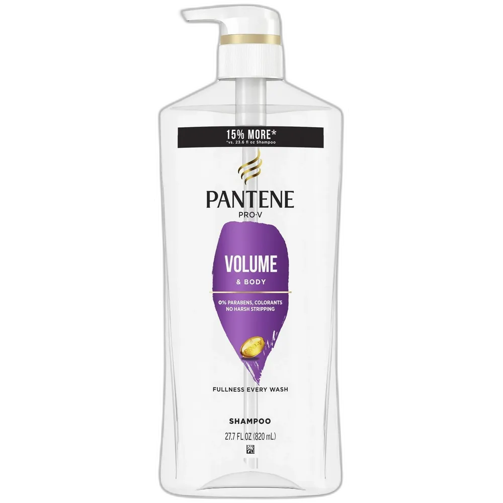 Pantene Shampoo Fine/Thin Hair 27.7 oz (Pack of 4)