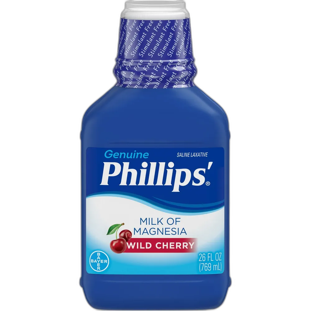 Phillips Milk Of Magnesia Liquid Cherry - 26 Oz (Pack of 6)