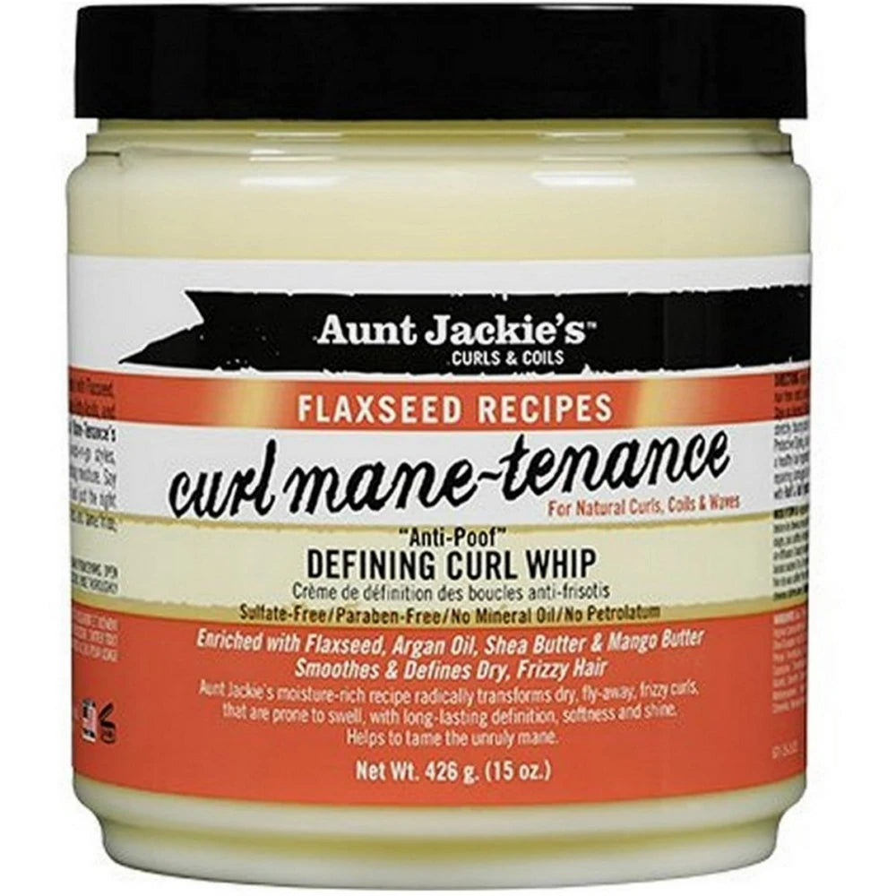 House of Cheatham Aunt Jackies Curls & Coils Curl Whip 15 oz (Pack of 12)