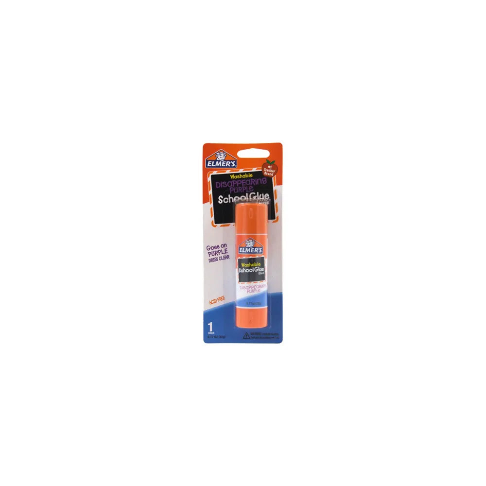 Elmers Disappearing Purple School Glue Stick0.77Oz (Pack of 48)