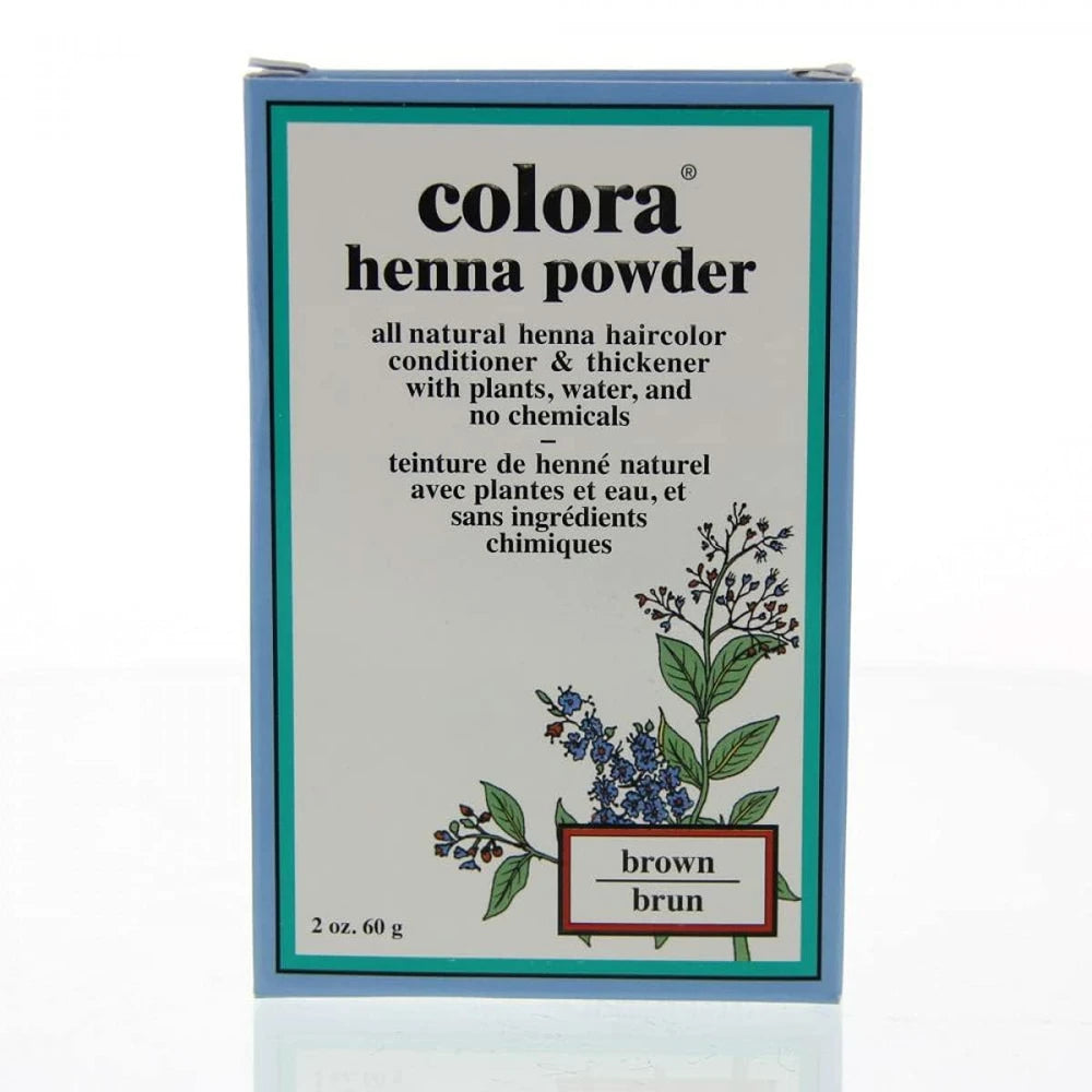 Colora Henna Powder Hair Color Brown 2 oz (Pack of 72)