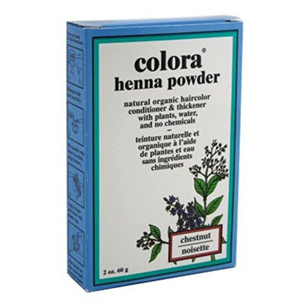 Colora Henna Powder Hair Color Chestnut 2 oz (Pack of 72)