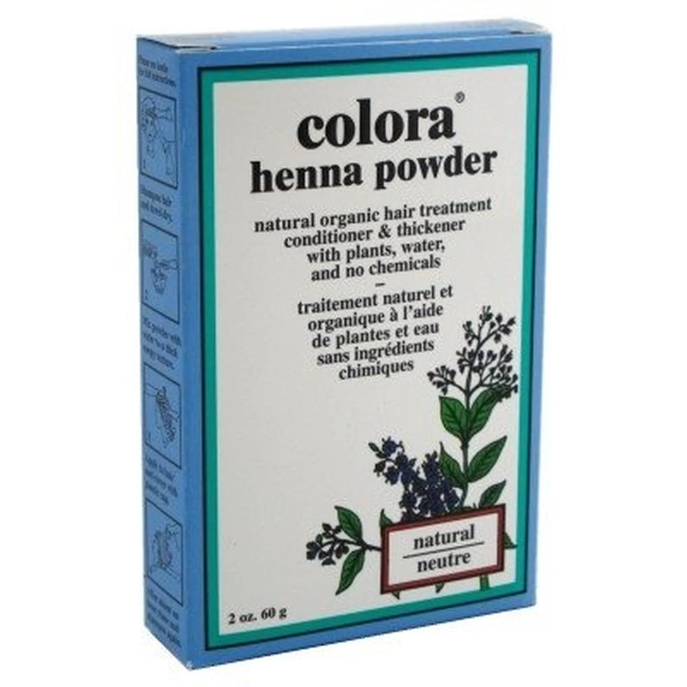 Colora Henna Powder Hair Color Natural 2 oz (Pack of 72)