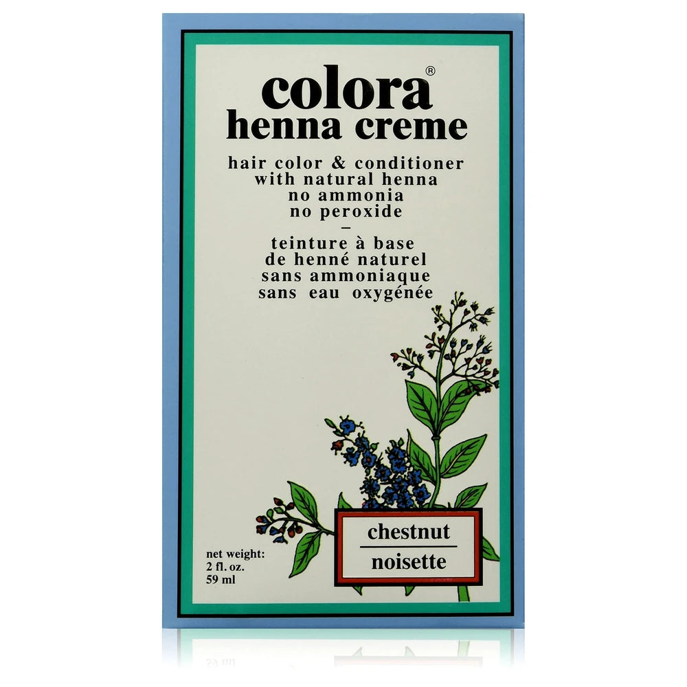 Colora Henna Creme Hair Color Chestnut 2 oz (Pack of 12)