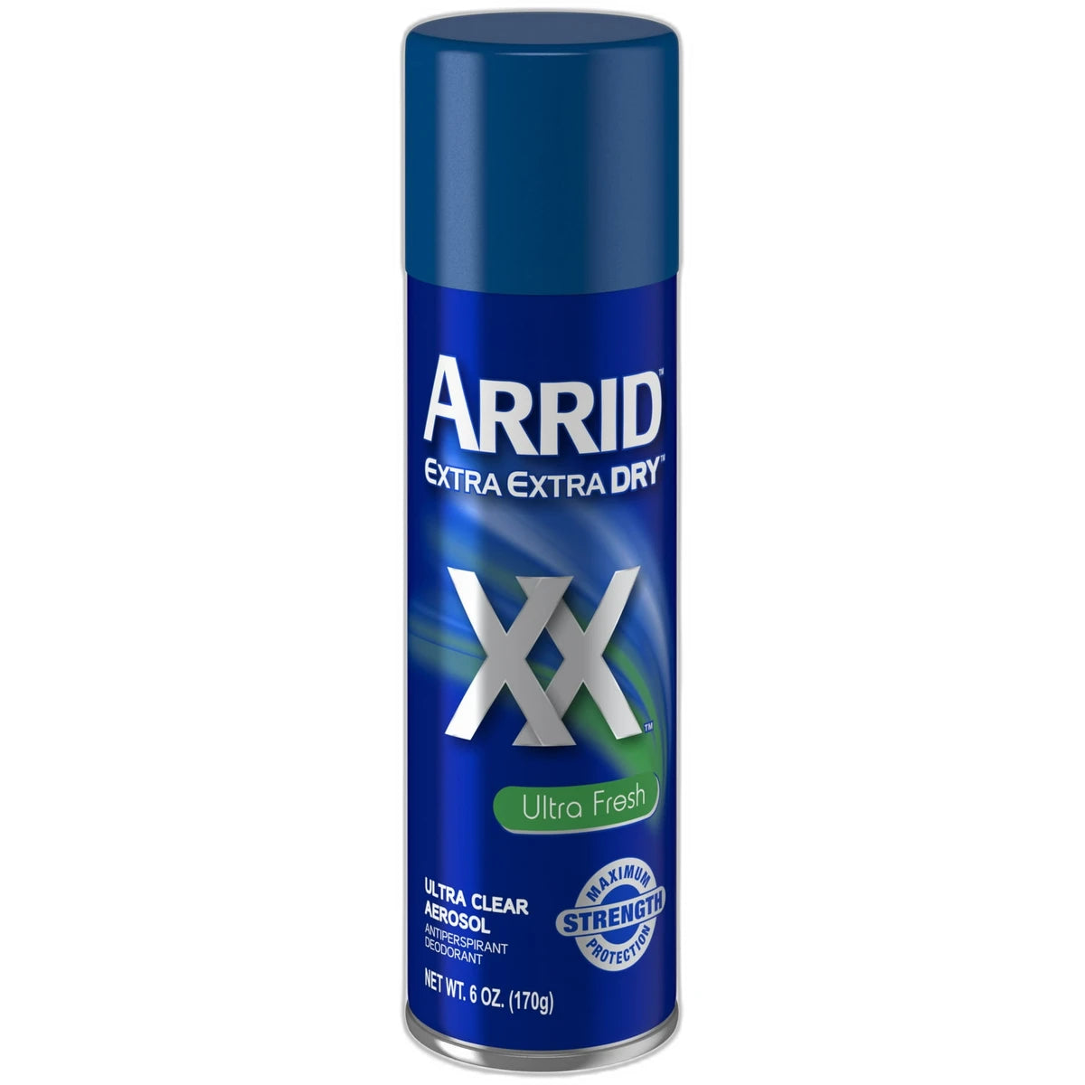 Arrid Xx Extra Extra Dry Ultra Fresh Aerosol Antiperspirant And Deodorant Spray 6Oz (Pack of 12)