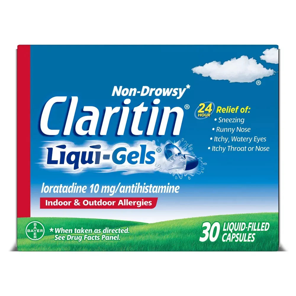 Claritin Allergy Relief 24 Hour Non-Drowsy Loratadine Tablets (Pack of 36)