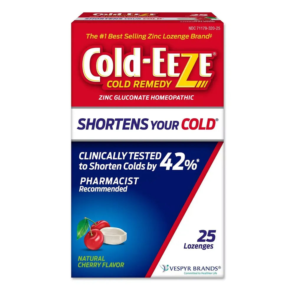 Cold-Eeze Cold Remedy Cherry Lozenges 3.36oz ( Pack of 48)
