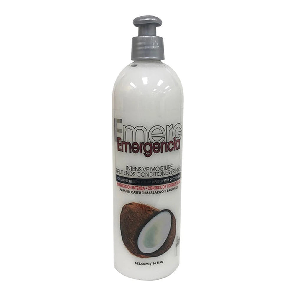Toque Magico Emergencia (Coconut) Intensive Moisture Split Ends Conditioner 16. Oz (Pack of 12)