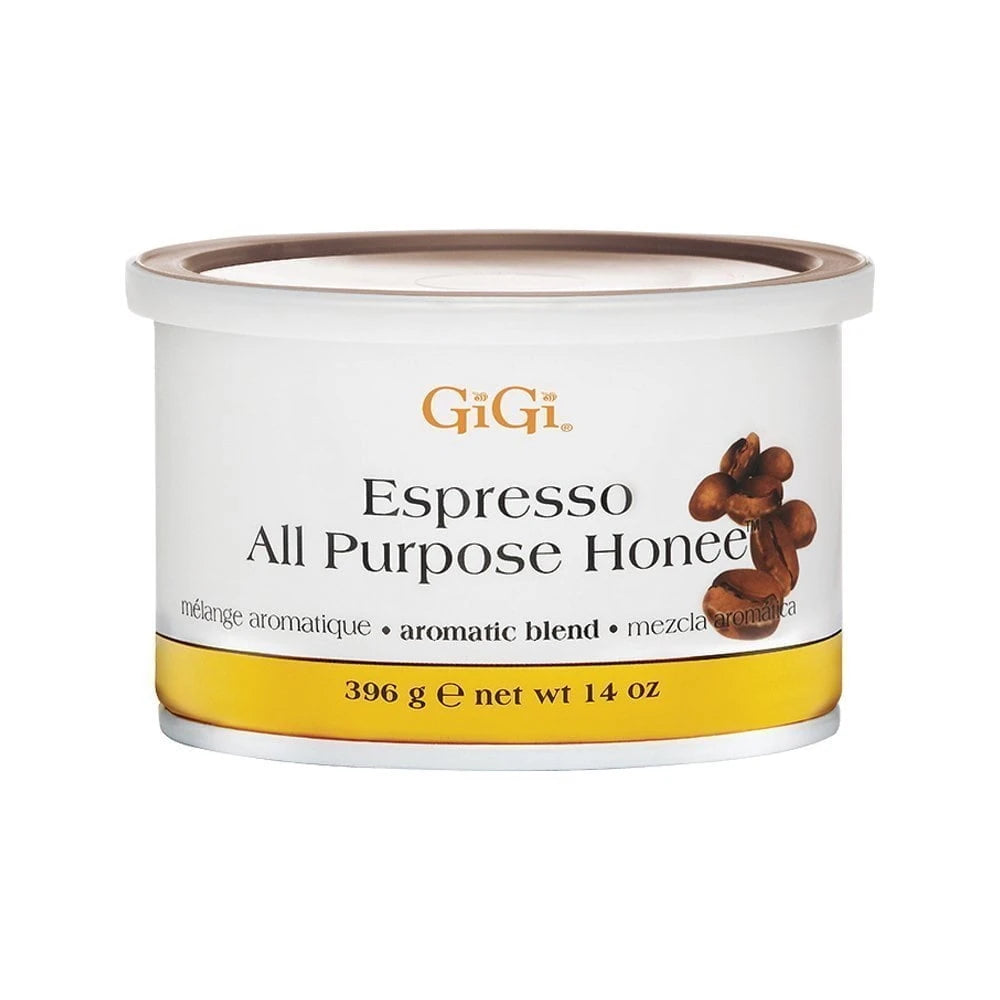 GiGi Espresso All Purpose Honee Wax 14 oz (Pack of 24)