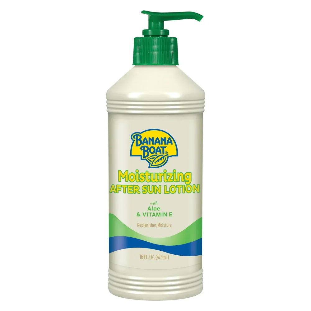 Banana Boat Moisturizing Aloe After Sun Lotion 16Oz (Pack of 12)
