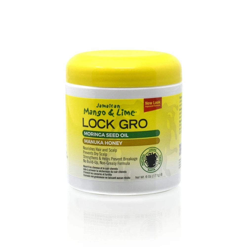 Lock Gro By Jamaican Mango & Lime Hair Care 6 Oz (Pack of 6)