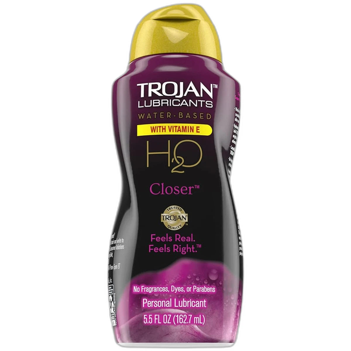 Trojan Lubricants H2O Closer Personal Lubricant 5.5Oz (Pack of 24)