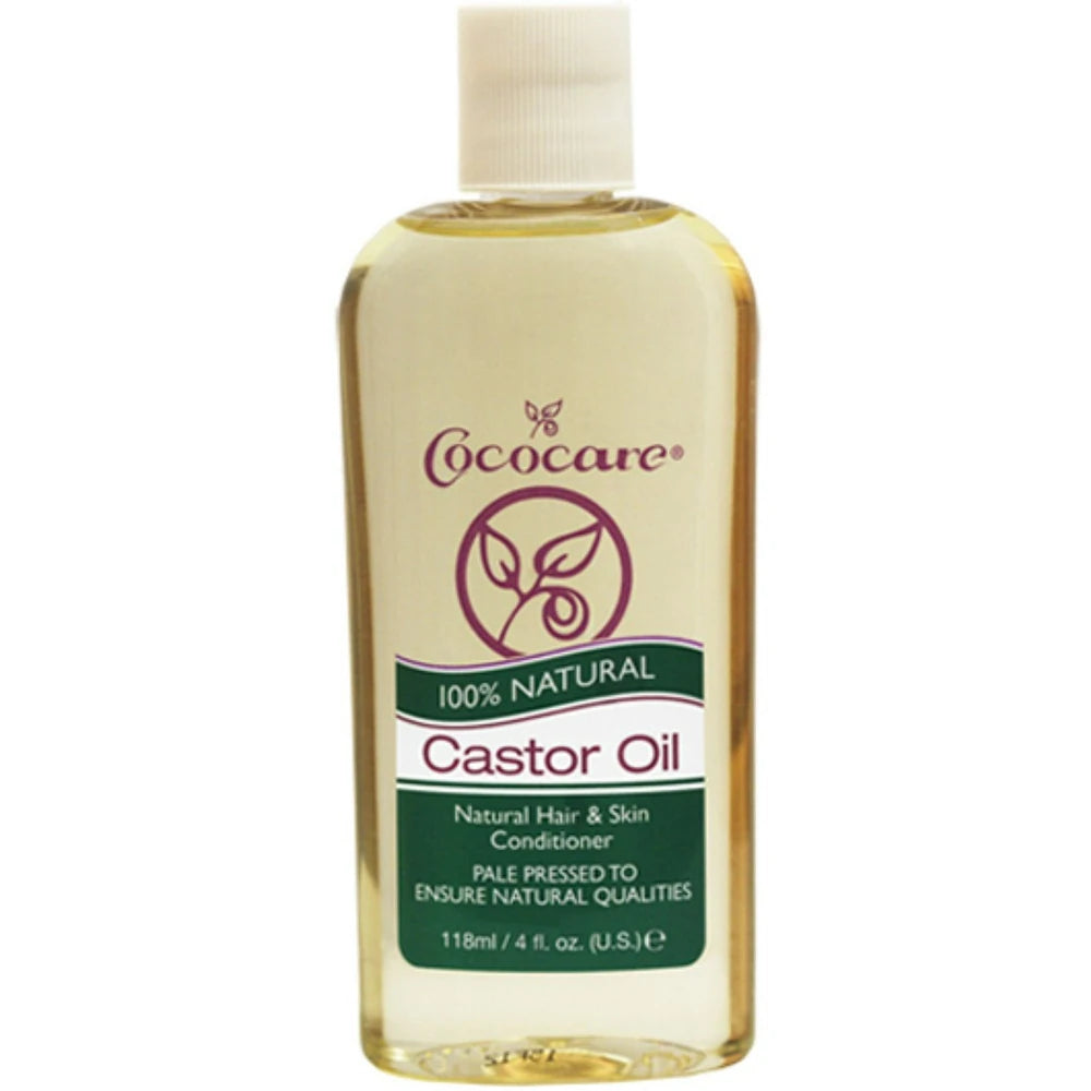 Cococare 100% Castor Oil 4 oz (Pack of 12)