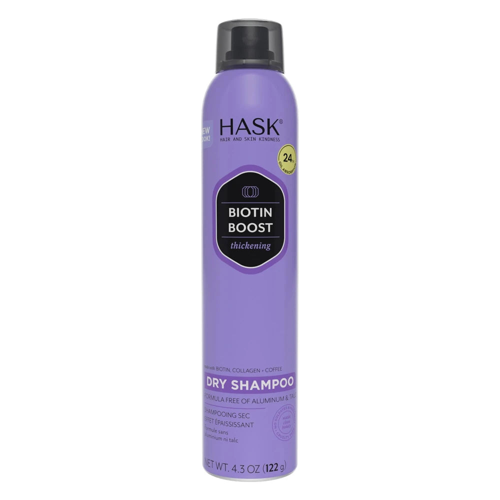 Hask Biotin Thickening Dry Shampoo - 4.3oz (Pack of 4)