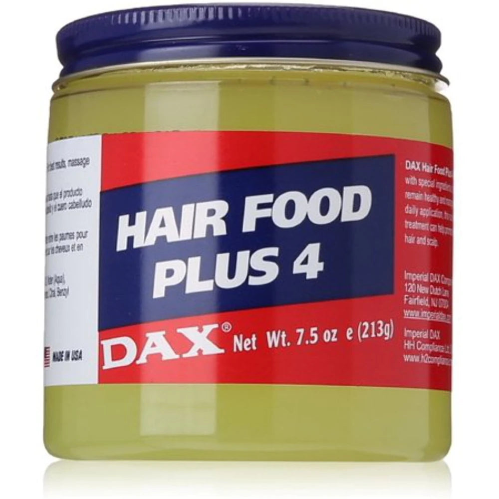 Dax Hair Food Plus 4 7.50 oz (Pack of 12)