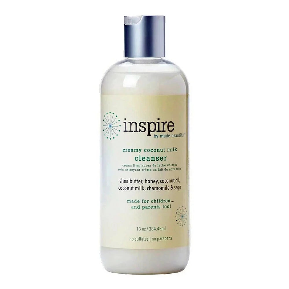 Inspire by Made Beautiful Creamy Coconut Milk Cleanser 13 Oz (Pack of 6)