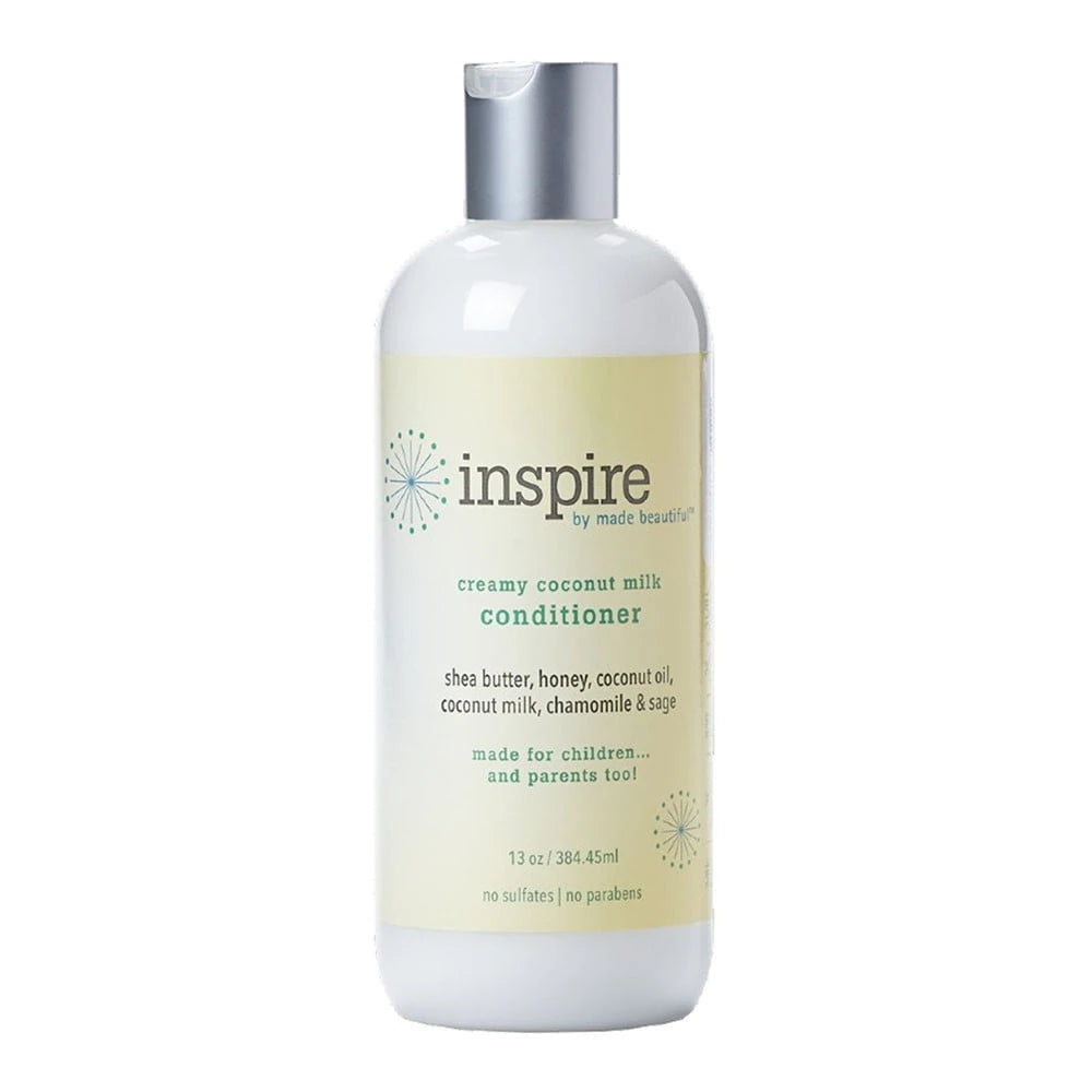 Inspire by Made Beautiful Creamy Coconut Milk Conditioner 13 Oz (Pack of 6)