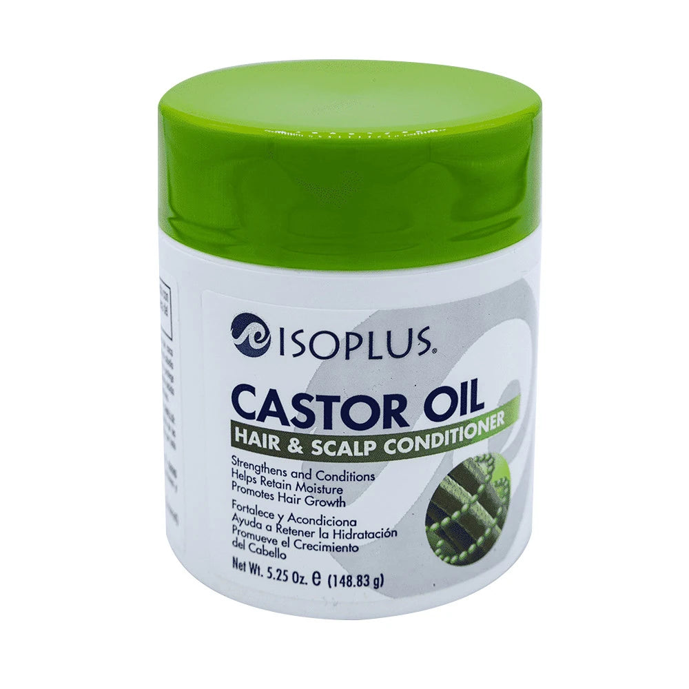 Isoplus Castor Oil Volumizing Moisturizing Daily Conditioner with Coconut Oil 5 5.25 Oz (Pack of 12)