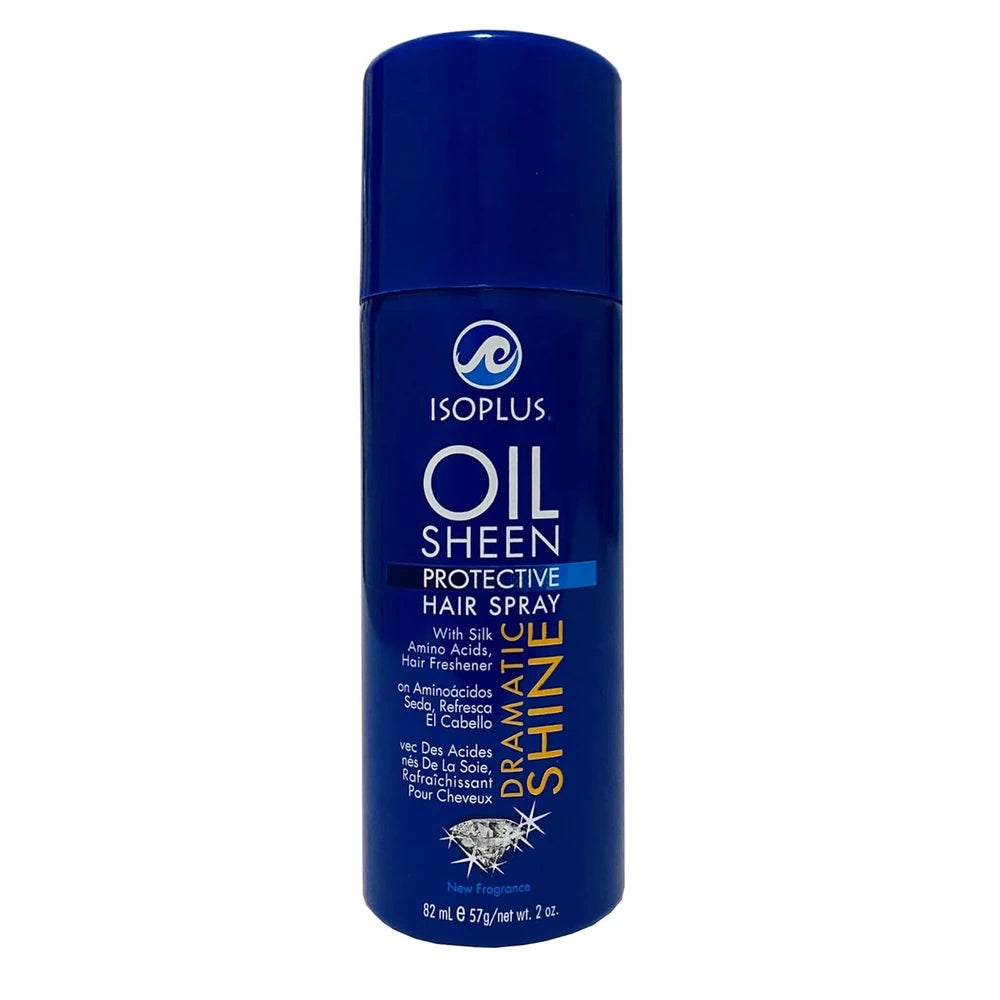 Isoplus Oil Sheen Hair Spray 2 oz. Shine Enhancing Unisex (Pack of 48)