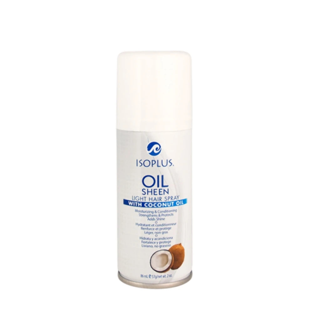 Isoplus Oil Sheen Light Spray Coconut Oil 2 oz Pack of 3