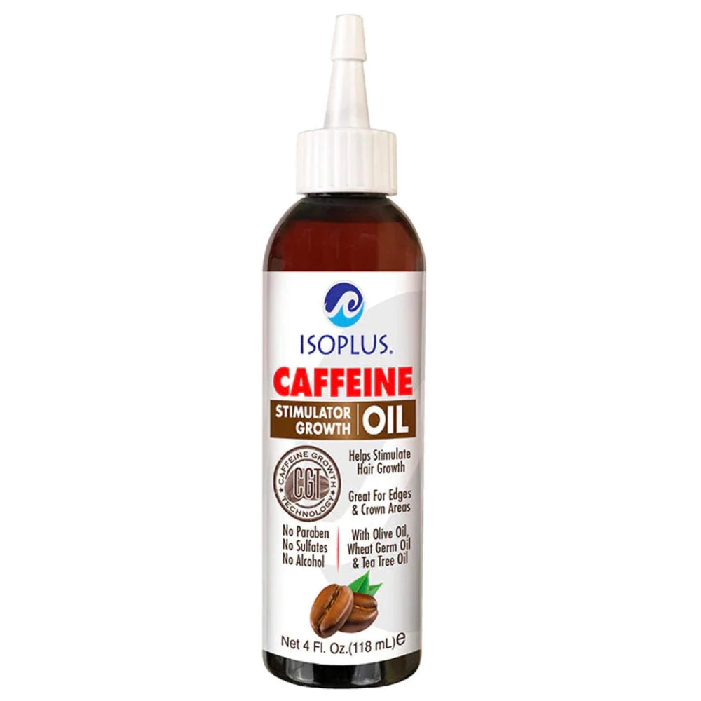 Isoplus Caffeine Stimulator Growth Oil 4 oz. All Hair Type (Pack of 12)