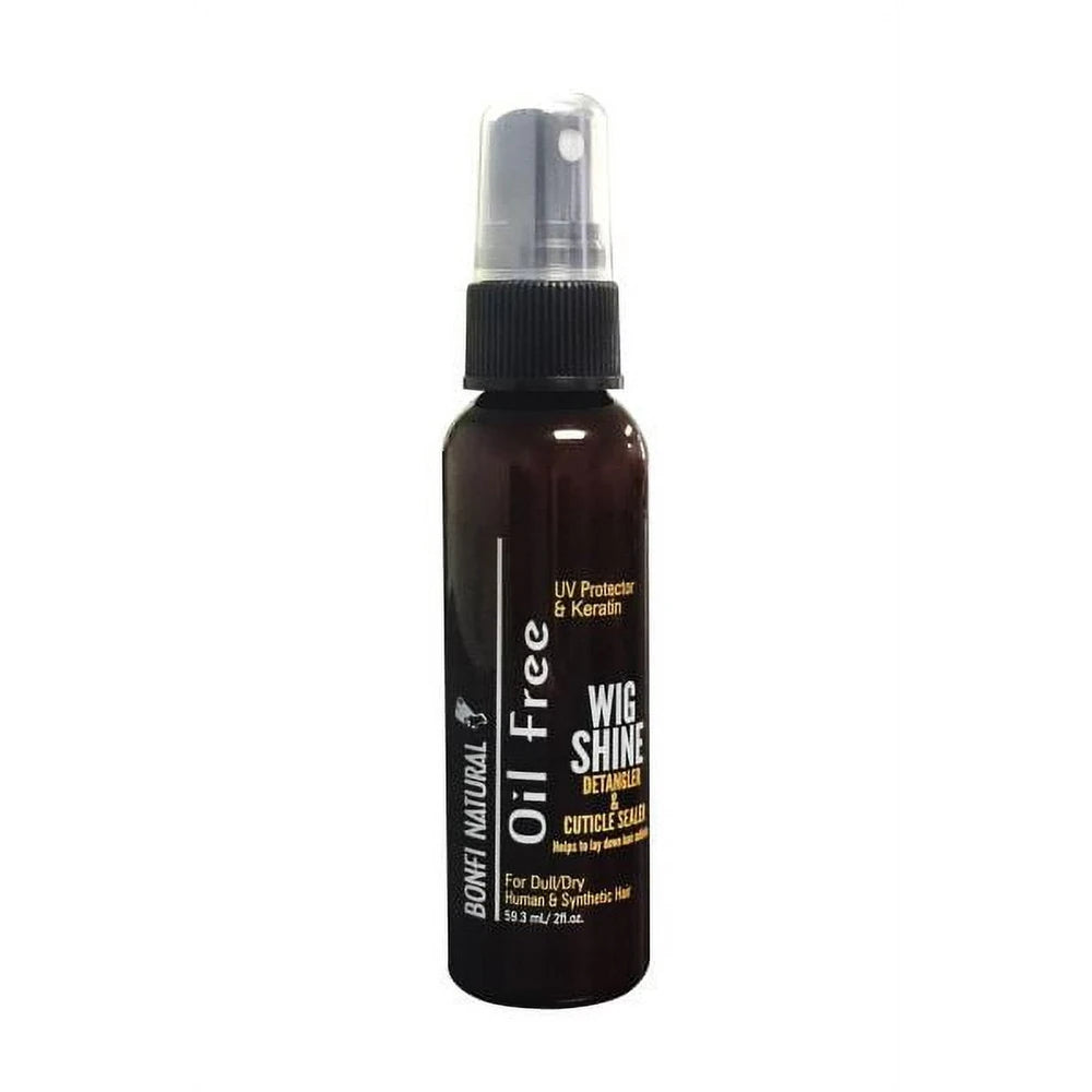 Bonfi Natural Bonfi Oilwig Shine Detangler & Cuticle Sealer 2. Oz (Pack of 24)