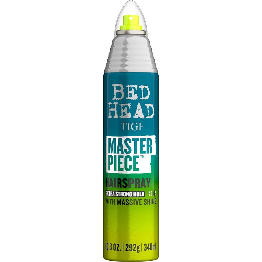 TIGI Bed Head Master Piece Hairspray with Extra Strong Hold Unisex Hair Spray 10.3 Oz (Pack of 12)