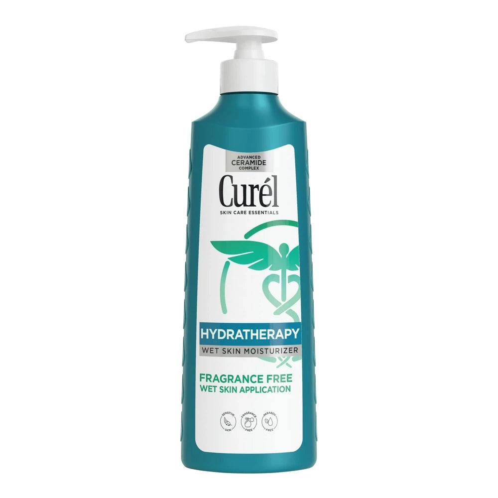 Curél Hydra Therapy Wet Skin Moisturizer Body Lotion with Ceramide Complex Dry (Pack of 4)