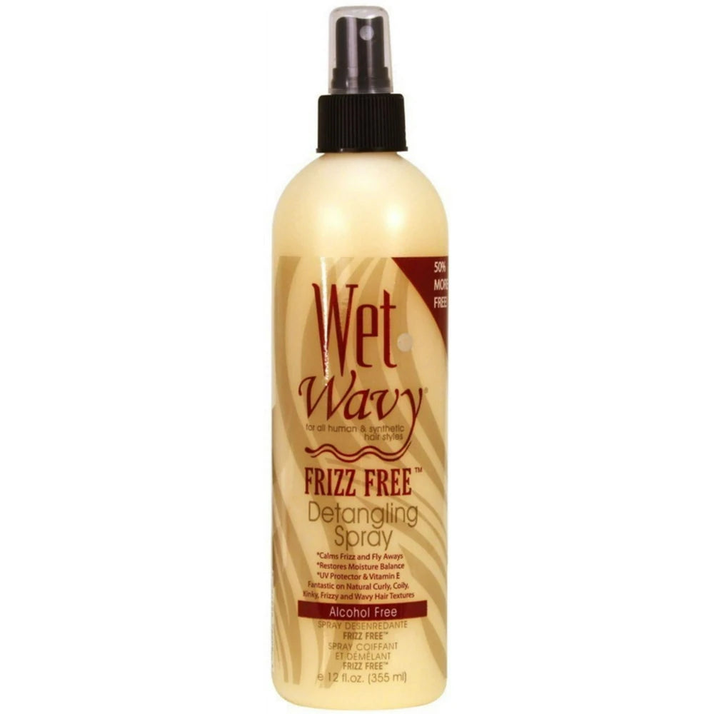 Wet n Wavy Frizz Free Detangling Spray (Pack of 12)