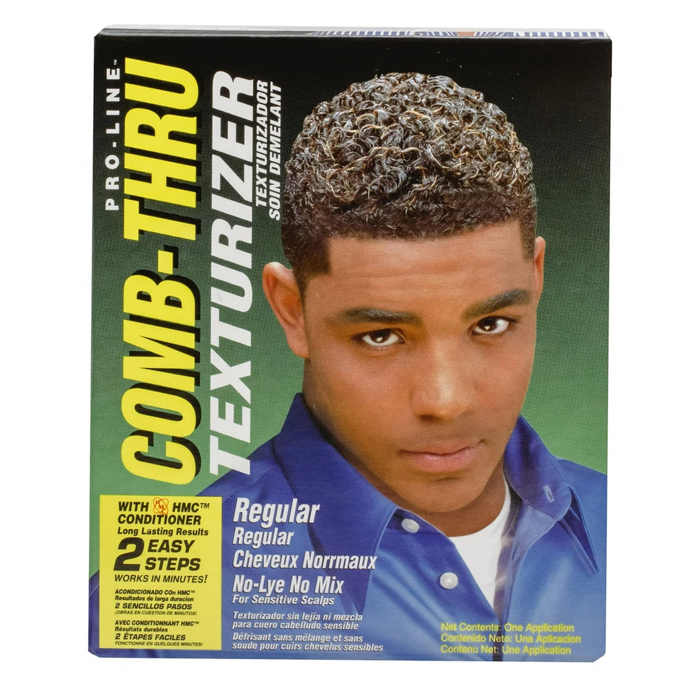 Pro Line II Men s Regular Comb-Thru Texturizer Kit for Sensitive Scalps All Hair (Pack of 12)