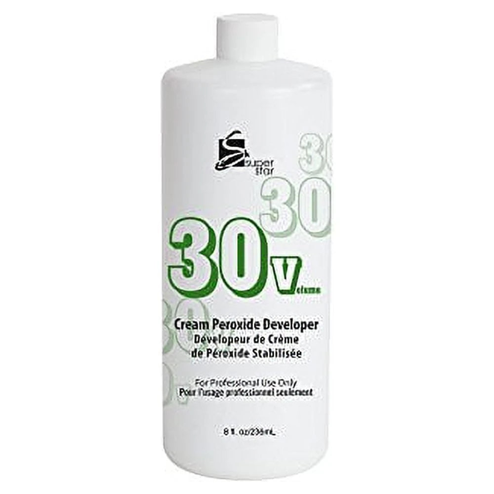 Superstar Stabilized Cream Peroxide Developer 30V HC-50305 8 oz (Pack of 12)