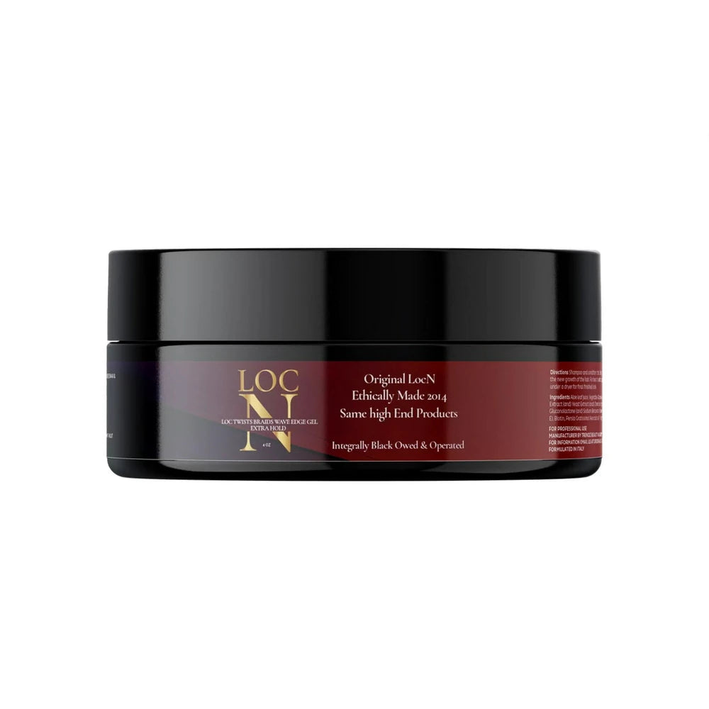 Loc N Loc Twists Braids Wave Edge Gel - Extra Hold - Choose Size 4 Oz (Pack of 36)