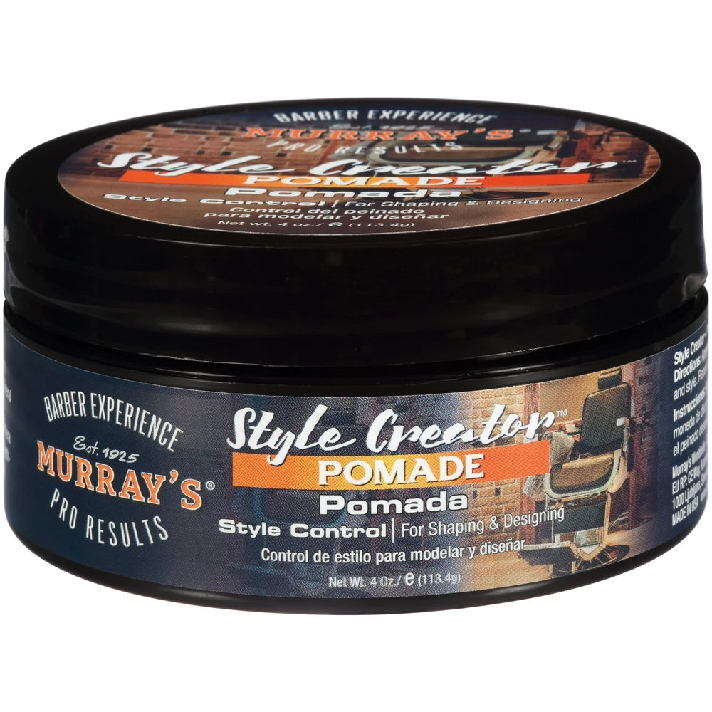 Murray s Style Creator Pomade. All Hair Type Moisturizing Unisex 4 Oz (Pack of 6)
