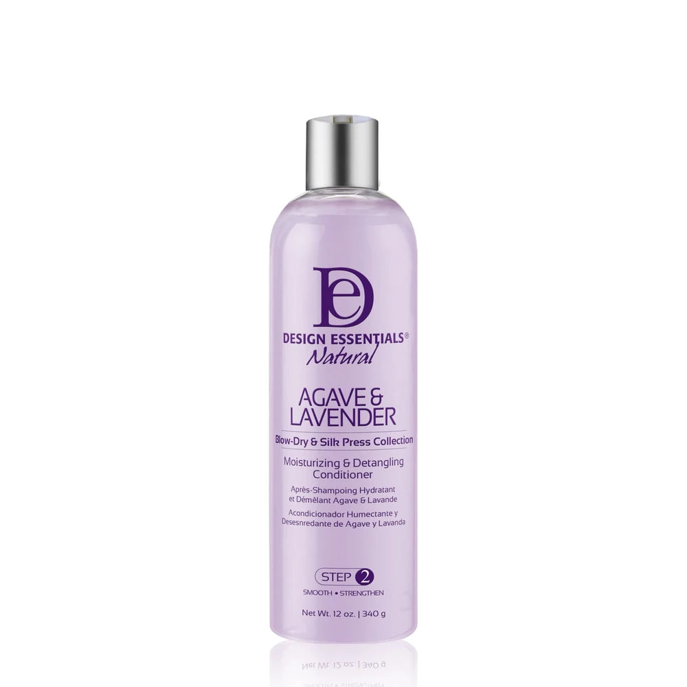 Design Essentials Agave & Lavender Moisturizing & Detangling Conditioner 12 oz (Pack of 12)